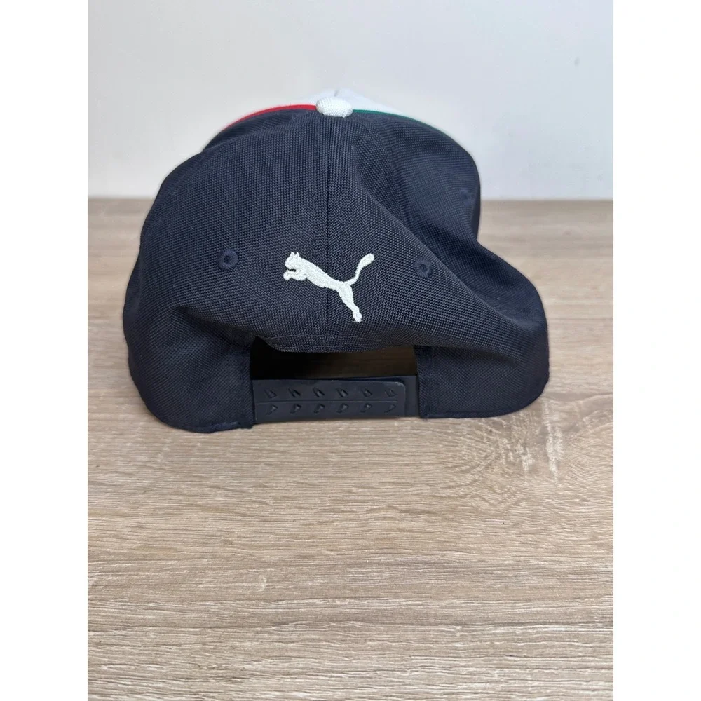 Puma Red Bull Racing F1 Sergio Perez 11 Snapback Hat Navy White Red Cap